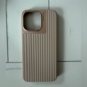 iPhone 15 Pro Max NUDIENT Tan Phone Case